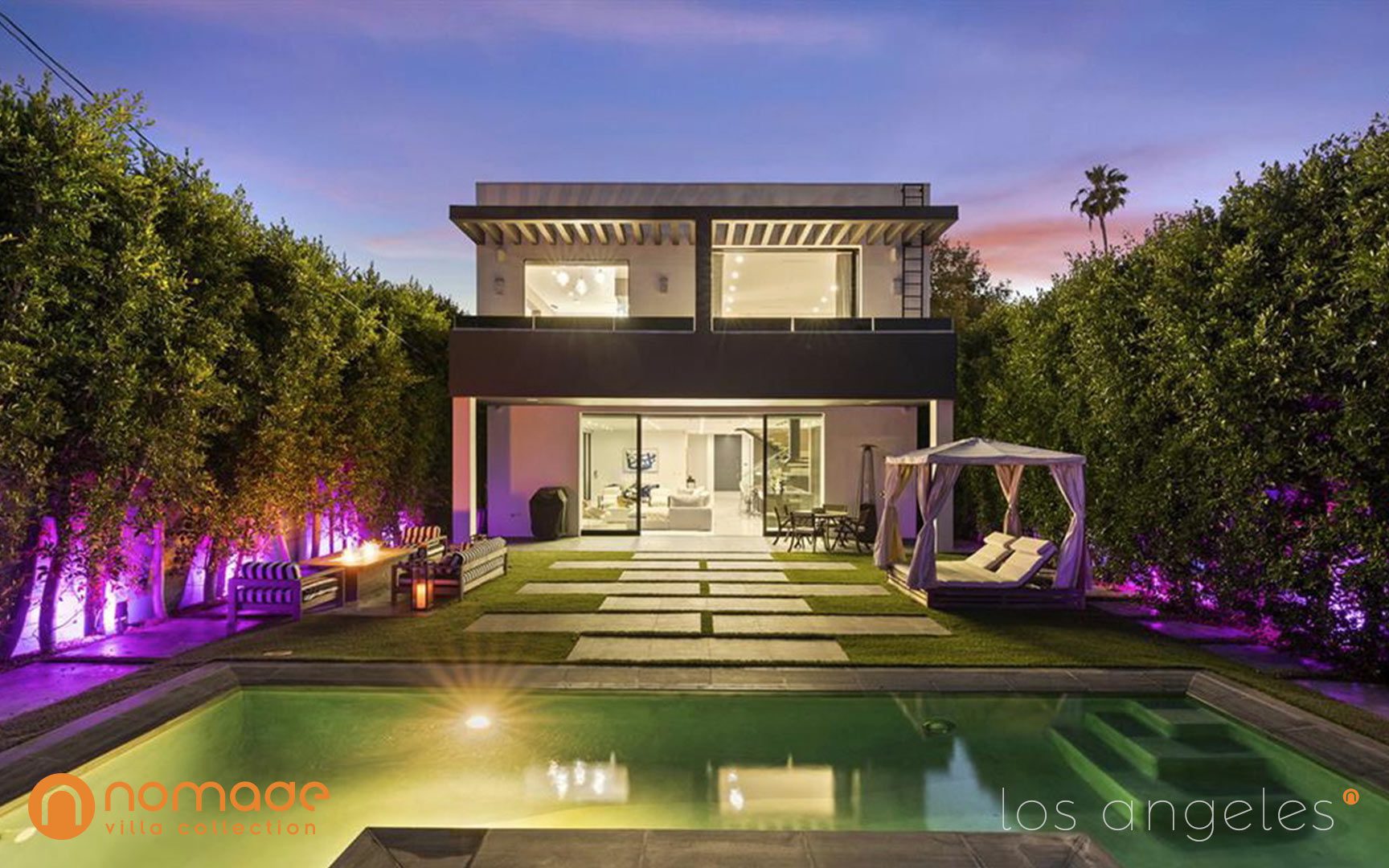 Martel Villa - Secluded luxury Los Angeles mansion rental by Nomade Villa Collection