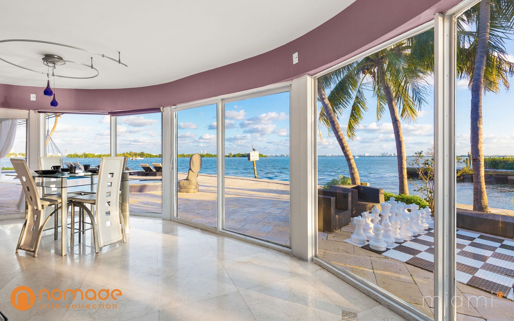 Villa Casa Blu luxury vacation rental villa in Miami | Nomade Villa Collection